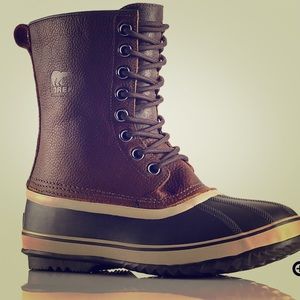 SOREL Mens Prem Waterproof Boot w Removable Liner